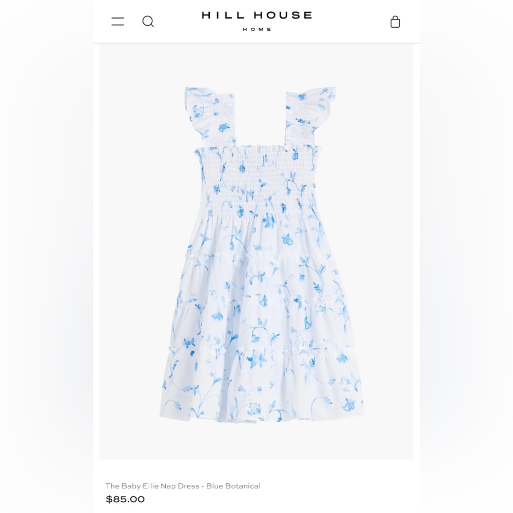 Baby Ellie Hill House Nap dress 12-18 months